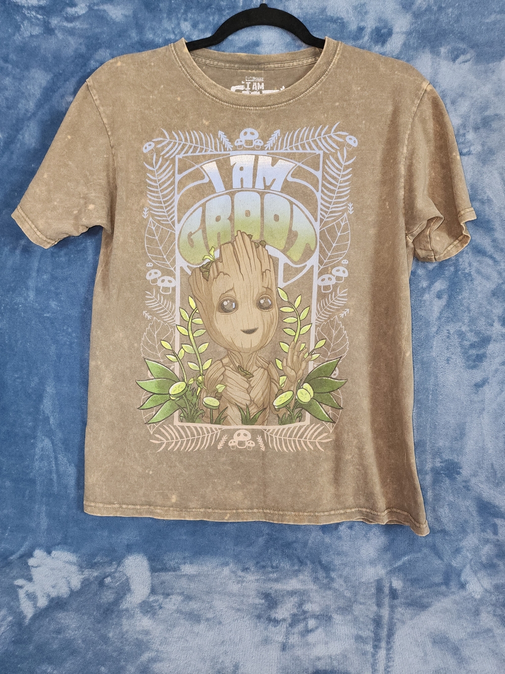 Marvel Brown 'I Am Groot' Graphic Tee